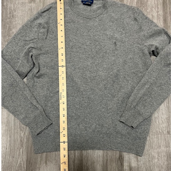 Polo by Ralph Lauren Gray Crewneck Sweater - Picture 5 of 8
